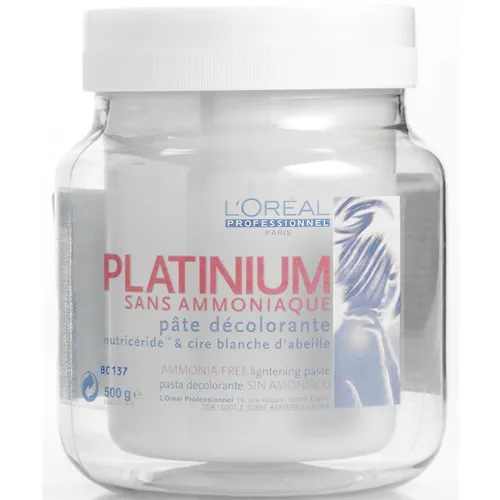 L'Oreal Professionnel Platinium, Ammonia - Free Lightening Paste (Pasta dekoloryzująca bez amoniaku)