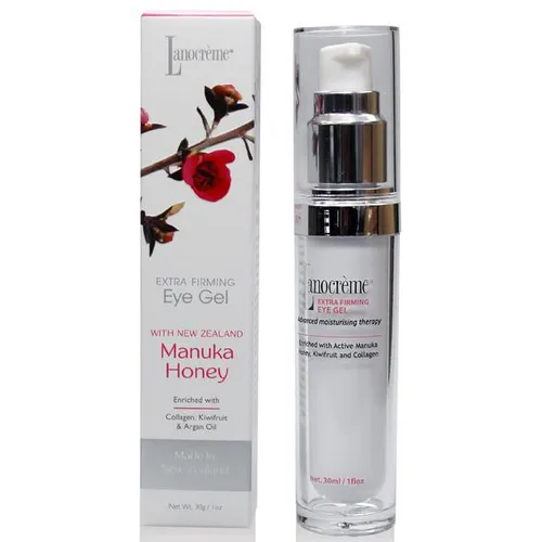 Lanocreme Manuka Honey, Extra Firming Eye Gel (Mocno nawilżający żel pod oczy z miodem manuka)