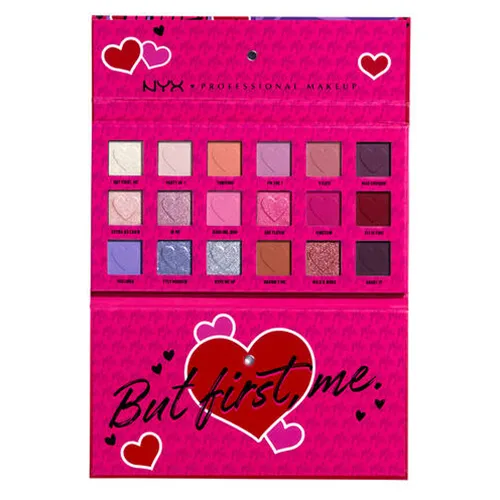 NYX Professional Makeup 2 Me Luv Me Shadow Palette (Paleta cieni do powiek)