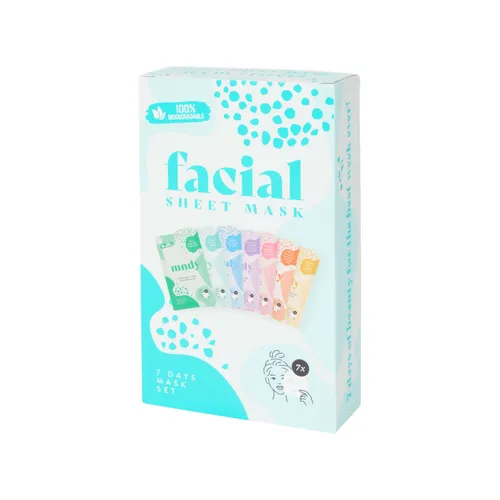 Action Facial Sheet Mask 7 Days Mask Set (Maseczki do twarzy na 7 dni) - 1