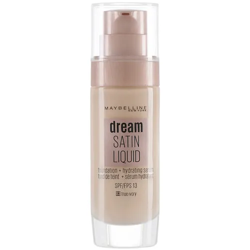 Maybelline New York Dream Satin Liquid Foundation SPF 13 (Satynowy podkład w płynie (nowa wersja))
