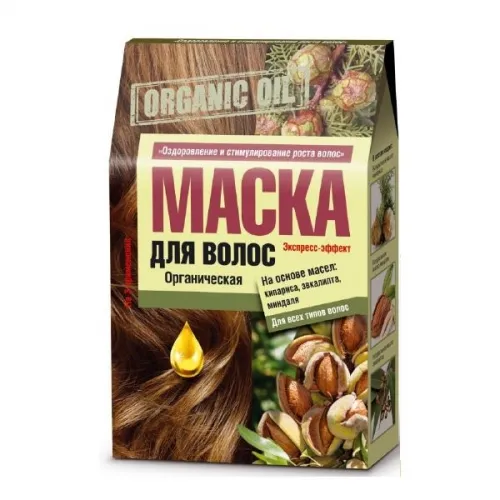 Fitokosmetik Organic Oil, Maska do włosów `Poprawa wzrostu`