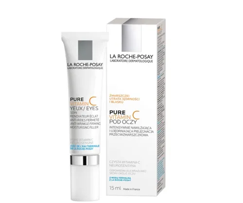 La Roche-Posay Pure Vitamin C Eyes Anti-Wrinkle Firming Moisturising Filler (Przeciwzmarszczkowy krem pod oczy z witaminą C) - 2