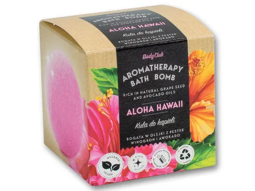 Marba Cosmetics Body Club, Aromatherapy Bath Bomb Aloha Hawaii (Kula do kąpieli)