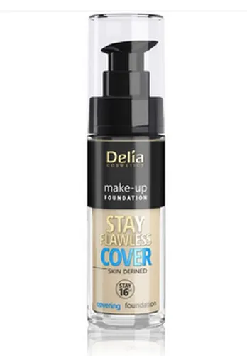 Delia Stay Flawless Cover Skin Defined Make-up Foundation (Podkład kryjący)