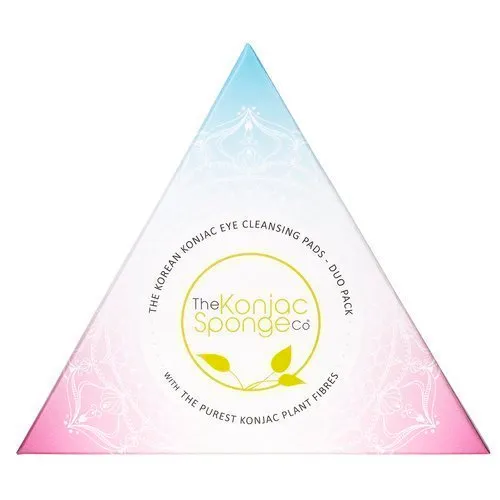 Konjac Sponge Company The Korean Konjac Eye Cleasing Pads Mandala (Płatki oczyszczające okolice oczu z gąbki konjac)