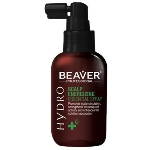Beaver Professional Hydro +, Scalp Energizing Essential Spray (Spray zapobiegający wypadaniu włosów)