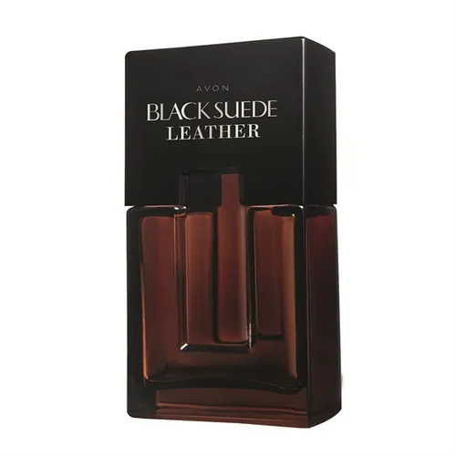 Avon Black Suede Leather EDT - 1