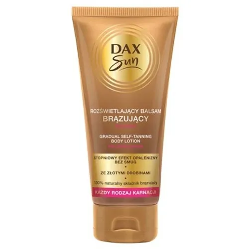 Dax Sun Rozświetlający balsam brązujący do ciała