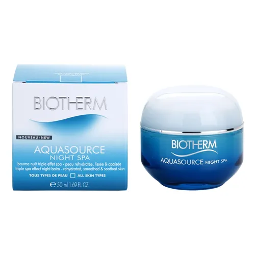 Biotherm Aquasource Night Spa, Baume Nuit Triple Effet SPA [Triple SPA Effect Night Balm] (Balsam do twarzy na noc) - 2