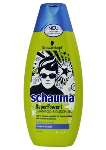 Schauma Men, Super Power!, Shampoo & Duschgel (Szampon do włosów i żel pod prysznic)