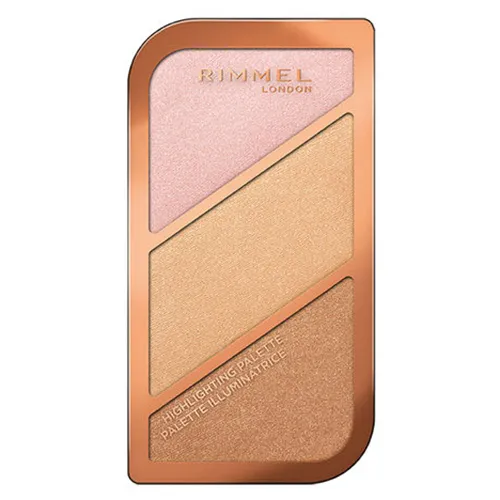 Rimmel Highlighting Palette (Zestaw 3 rozświetlaczy)