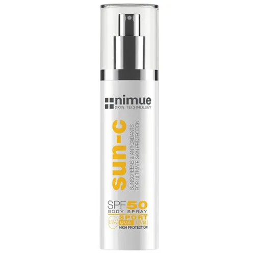 Nimue Sun-C, Spf 50 Body Spray Sport (Ochronny spray do ciała z filtrem)