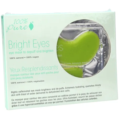 100% Pure Bright Eyes Mask (Rozjaśniające płatki pod oczy) - 2