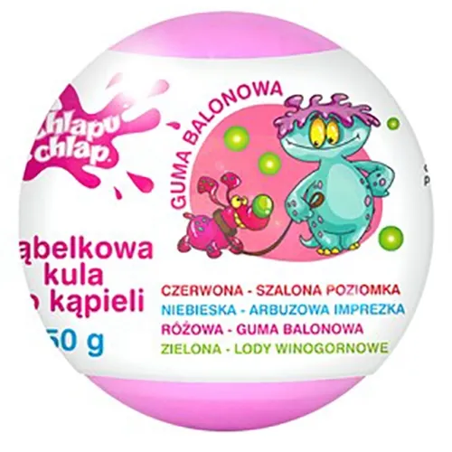Chlapu Chlap Bąbelkowa kula do kąpieli (różne rodzaje)