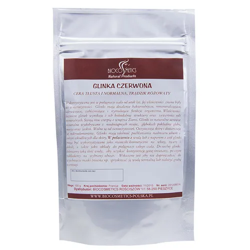 Biocosmetics Glinka czerwona