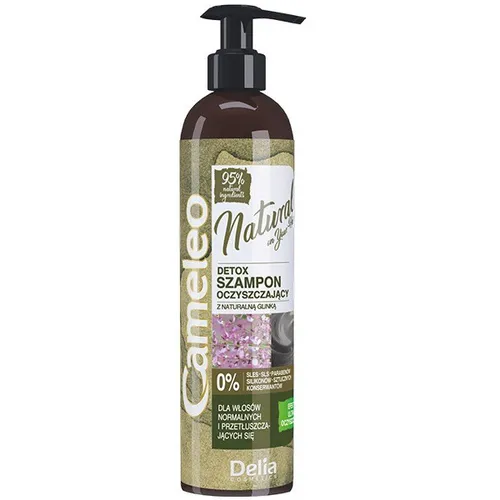 Delia Cameleo, Natural on Your Hair, Detox, Szampon oczyszczający do włosów z naturalną glinką