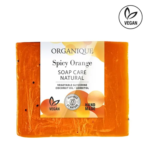 Organique Spicy Orange, Soap Care Natural (Mydło pielęgnujące)