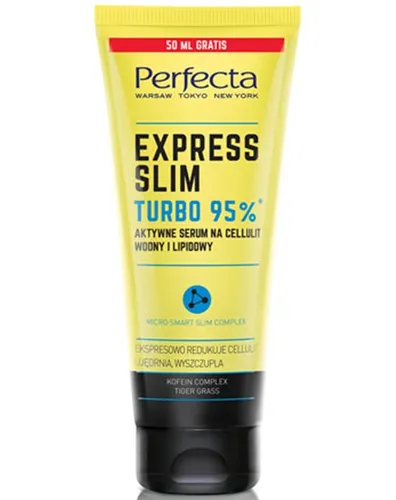 Perfecta Express Slim Turbo 95%, aktywne serum na cellulit wodny i lipidowy