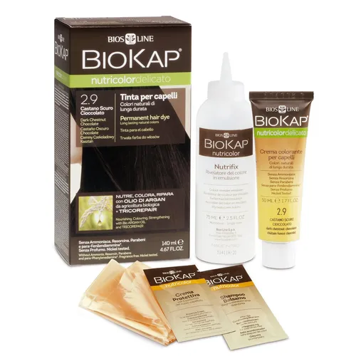 Bios Line Biokap, Nutricolor Delicato (Farba w kremie do trwałej koloryzacji)