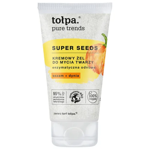 Tołpa Pure Trends, Super Seeds, Kremowy żel do mycia twarzy