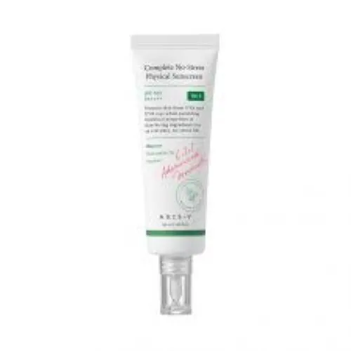 Axis-Y Complete No-Stress Physical Sunscreen SPF50+/PA++++ (Krem z filtrami fizycznymi)