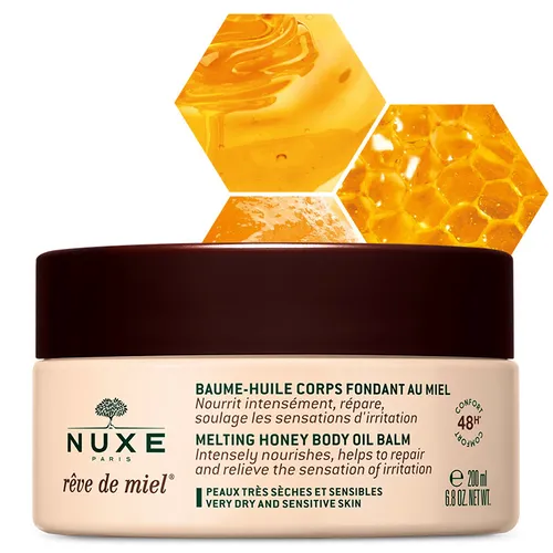 Nuxe Reve de Miel, Melting Honey Body Oil Balm (Olejkowy balsam do ciała z miodem)