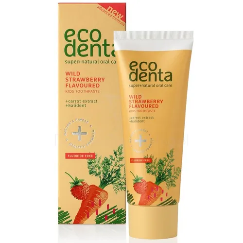 Ecodenta Poziomkowa pasta do zębów dla dzieci
