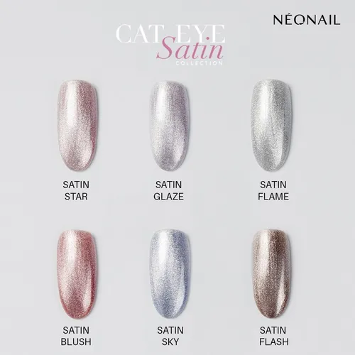 NeoNail Cat Eye Satin Collection, UV Gel Polish (Lakier hybrydowy) - 2