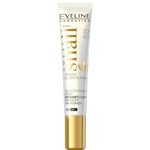 Eveline Cosmetics Royal Snail, Skoncentrowany krem rozświetlający pod oczy i na powieki 30 + /40+