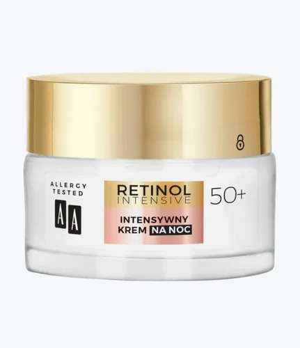 AA Retinol Intensive, Intensywny krem na noc 50+ `Ujędrnienie i odbudowa ` - 1
