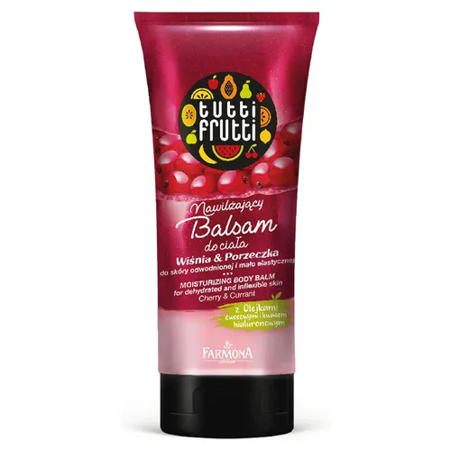 Tutti Frutti Nawilżający balsam do ciała `Wiśnia i porzeczka`