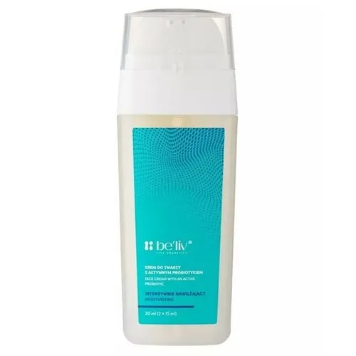 Be'liv Moisturizing Face Cream with an Active Probiotic (Intensywnie nawilżający krem do twarzy z aktywnym probiotykiem) - 2