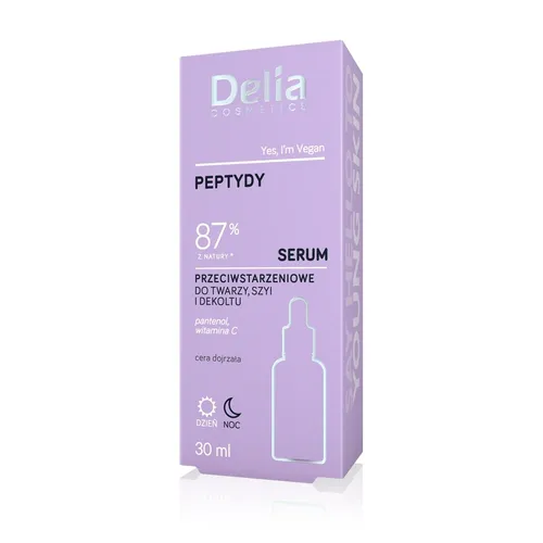Delia Serum przeciwstarzeniowe do twarzy, szyi i dekoltu `Peptydy` - 2