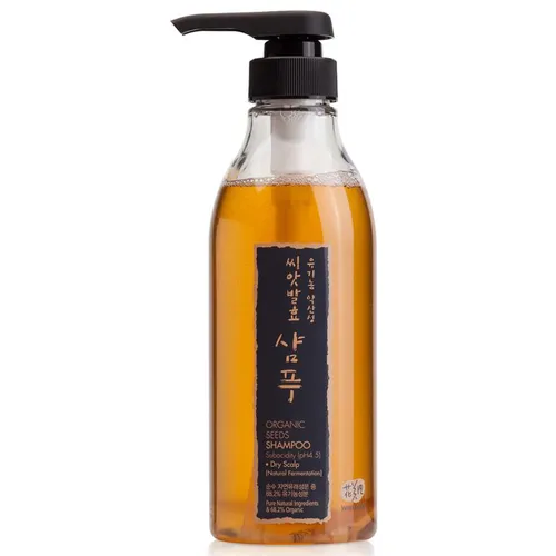 Whamisa Organic Seeds, Dry Scalp Shampoo (Łagodny szampon przeznaczony do wrażliwej i suchej skóry głowy) - 2