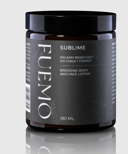 Fuemo Sublime, Bronzing Body and Face Lotion (Balsam brązujący)