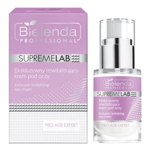 Bielenda Professional SUPREMELAB Exclusive Revitalizing Eye Cream (Ekskluzywny revitalizujący krem pod oczy)