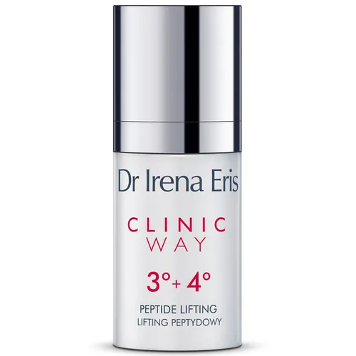 Dr Irena Eris Clinic Way 3°+ 4° Lifting Peptydowy, Dermokrem przeciwzmarszczkowy pod oczy 50+ i 60+