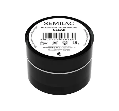 Semilac UV Builder Gel (Żel budujący UV) - 2