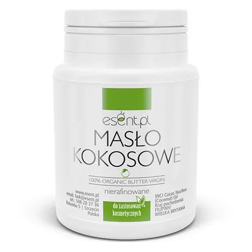 Esent Masło kokosowe nierafinowane do zastosowań kosmetycznych