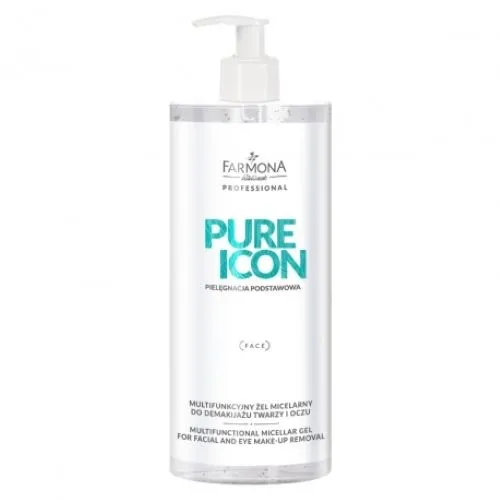 Farmona System Professional Pure Icon, Multifunctional Micellar Gel For Facial And Eye Make- up Removal (Multifunkcyjny żel micelarny do demakijażu twarzy i oczu)