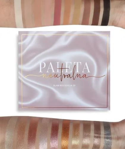 Glam Shop GlamBox, Paleta cieni `Neutralna` - 4