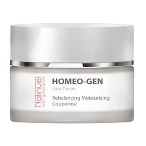 Natinuel Homeo Gen Face Cream (Nawilżajacy krem do cery wrażliwej i naczyniowej)