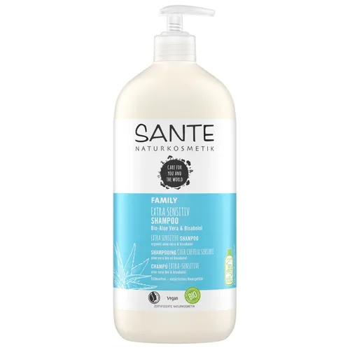 Sante Naturkosmetik Family, Extra Sensitiv Shampoo (Szampon do wrażliwej skóry) - 3