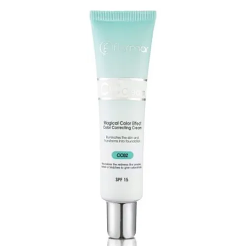 Flormar CC Cream, Magical Color Effect (Korygujący krem CC przeciw zaczerwienieniom)