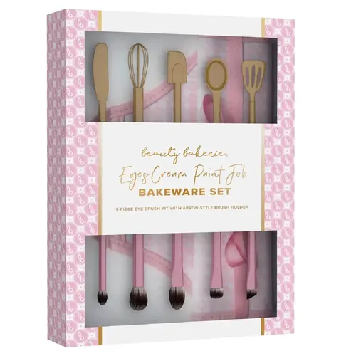 Beauty Bakerie Eyescream Paint Job Bakeware Set (Zestaw  pędzelków do makijażu do oka)