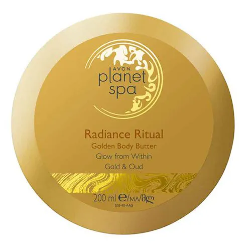 Avon Planet Spa, Radiance Ritual, Golden Body Butter (Rozświetlające masło do ciała) - 1