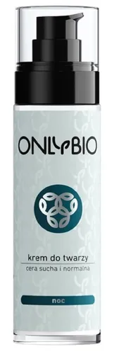 OnlyBio Krem do twarzy na noc cera sucha i normalna