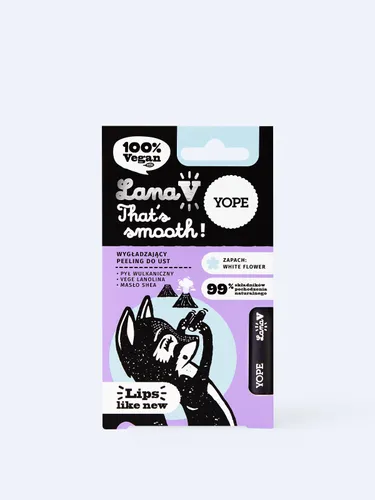 Yope Lana V, Wygładzający peeling do ust `That's Smooth!` - 2