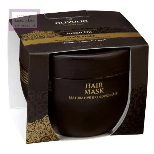 Olivolio Phenomenon, Botanics Argan Oil Hair Mask (Maska do włosów odbudowująca i do włosów farbowanych)